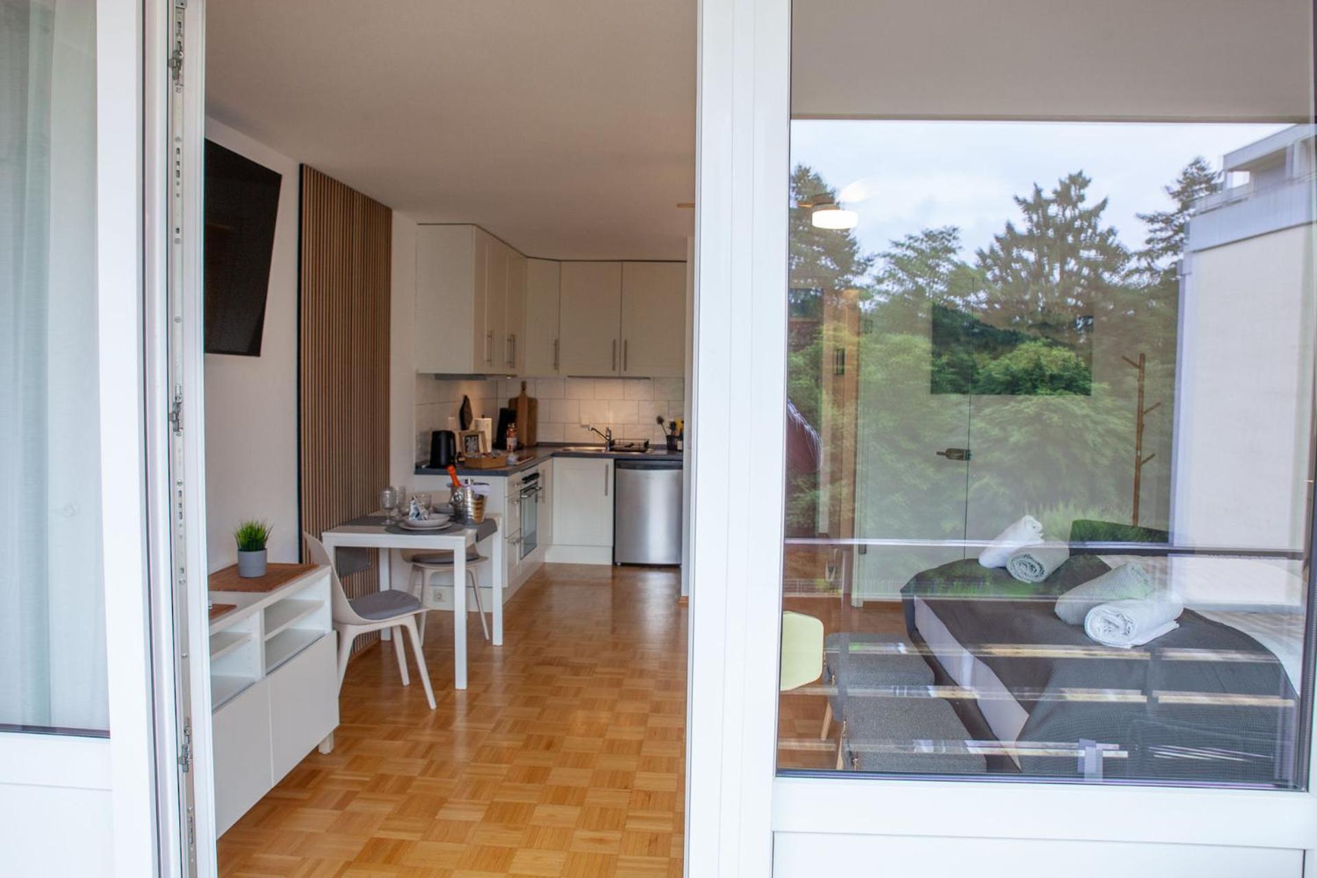 Albview - Zentral - Modern - Naehe Kur- Rehaklinik - Albtherme Waldbronn Exteriör bild